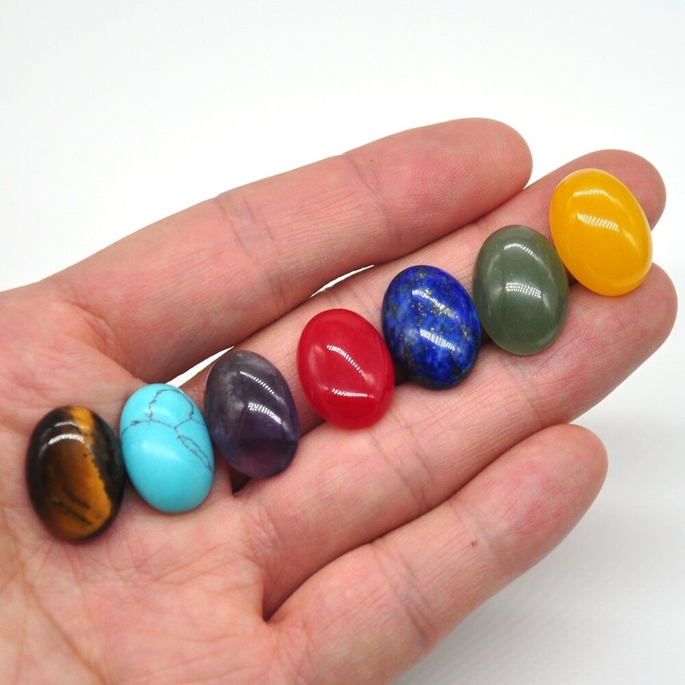 CrystalChakra™ Ensemble de 7 pierres précieuses Chakra | spiritualité