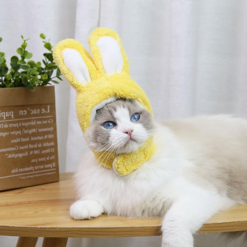 RabbitHat™ - Cat costume accessory 