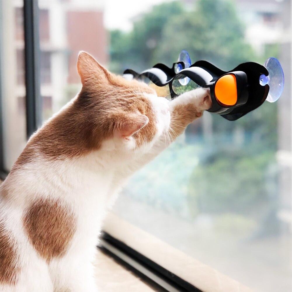 WindowToys™ jouet avec ventouse pour chat | Chat