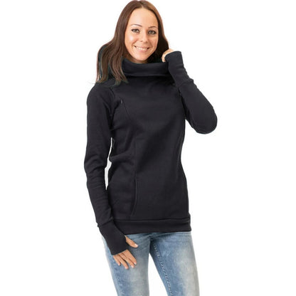 MomSweatshirt™  Women Nursing Maternity Long Sleeves Hooded