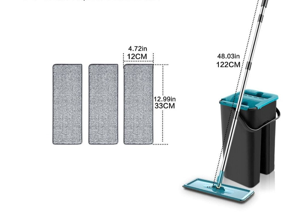 360Mop™ - Rotating flat squeeze mop