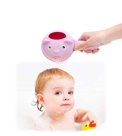 Tasse mignon™ pour bain bébé, multifonction.