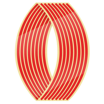 ShinyBands™ - Self-adhesive reflective motorcycle tap