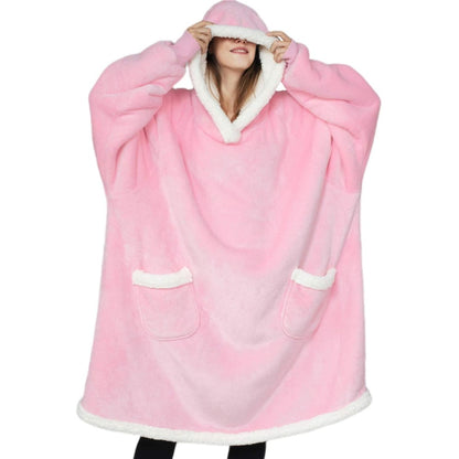 HappyHoody Blanket with Oversized Winter Hoodie