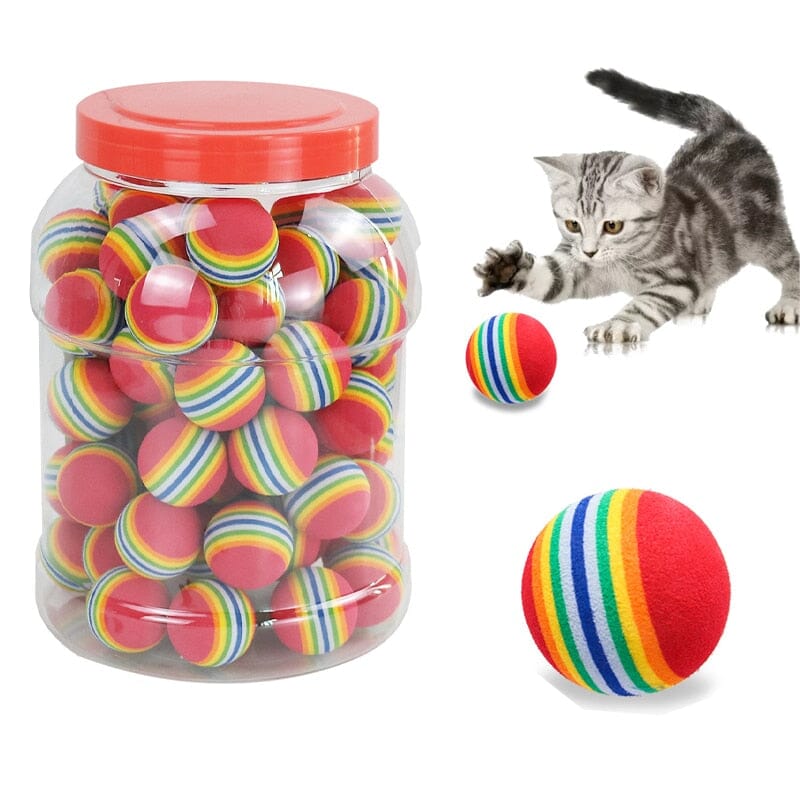 FunBall™ - Multi color Interactive Ball | Toys Cats & Dogs