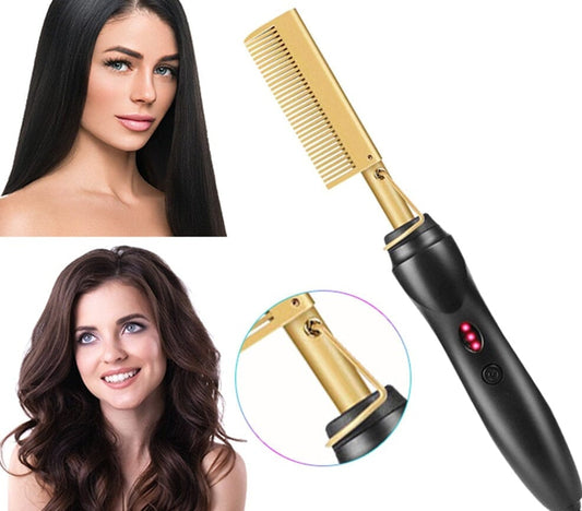 StraightenMax™- Magic hot comb Straightener