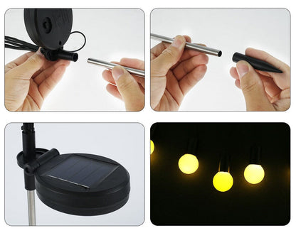 LucioLight™- Lampes solaires extérieur décorative