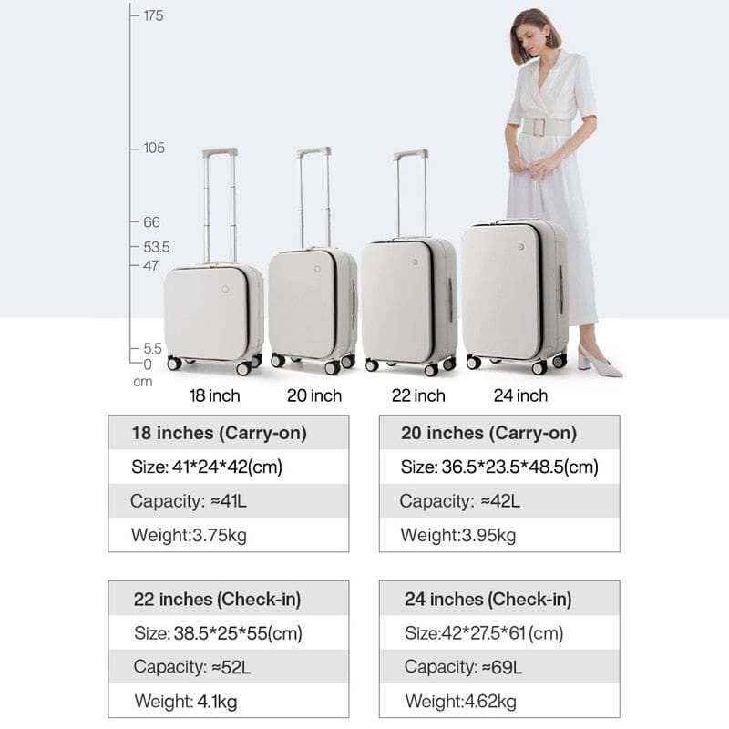 SuitMe™ - Elegant travel suitcase