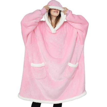 HappyHoody Blanket with Oversized Winter Hoodie
