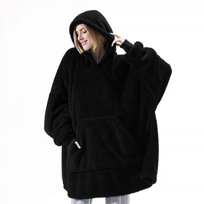 HappyHoody Blanket with Oversized Winter Hoodie