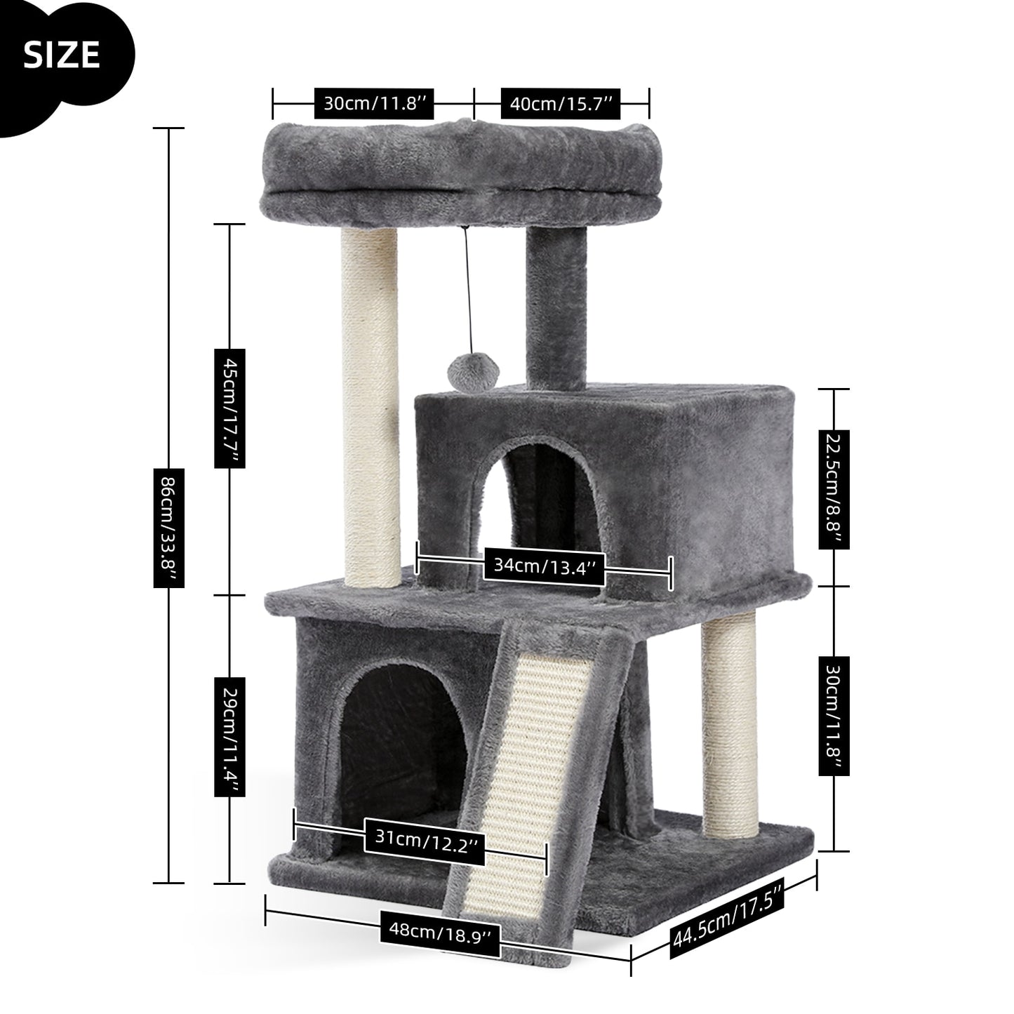 LuxuTree™ - Luxury cat towers tree