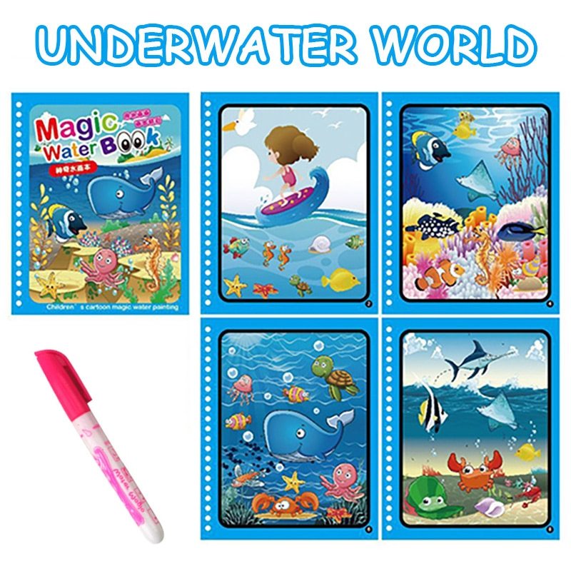 MagicWater™ - Magical book for water drawing