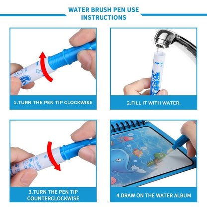 MagicWater™ - Magical book for water drawing