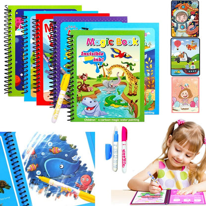 MagicWater™ - Magical book for water drawing